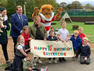 EASTERSIDE NURSERY CELEBRATES A ‘ROARING’ SUCCESS ON 10TH ANNIVERSARY