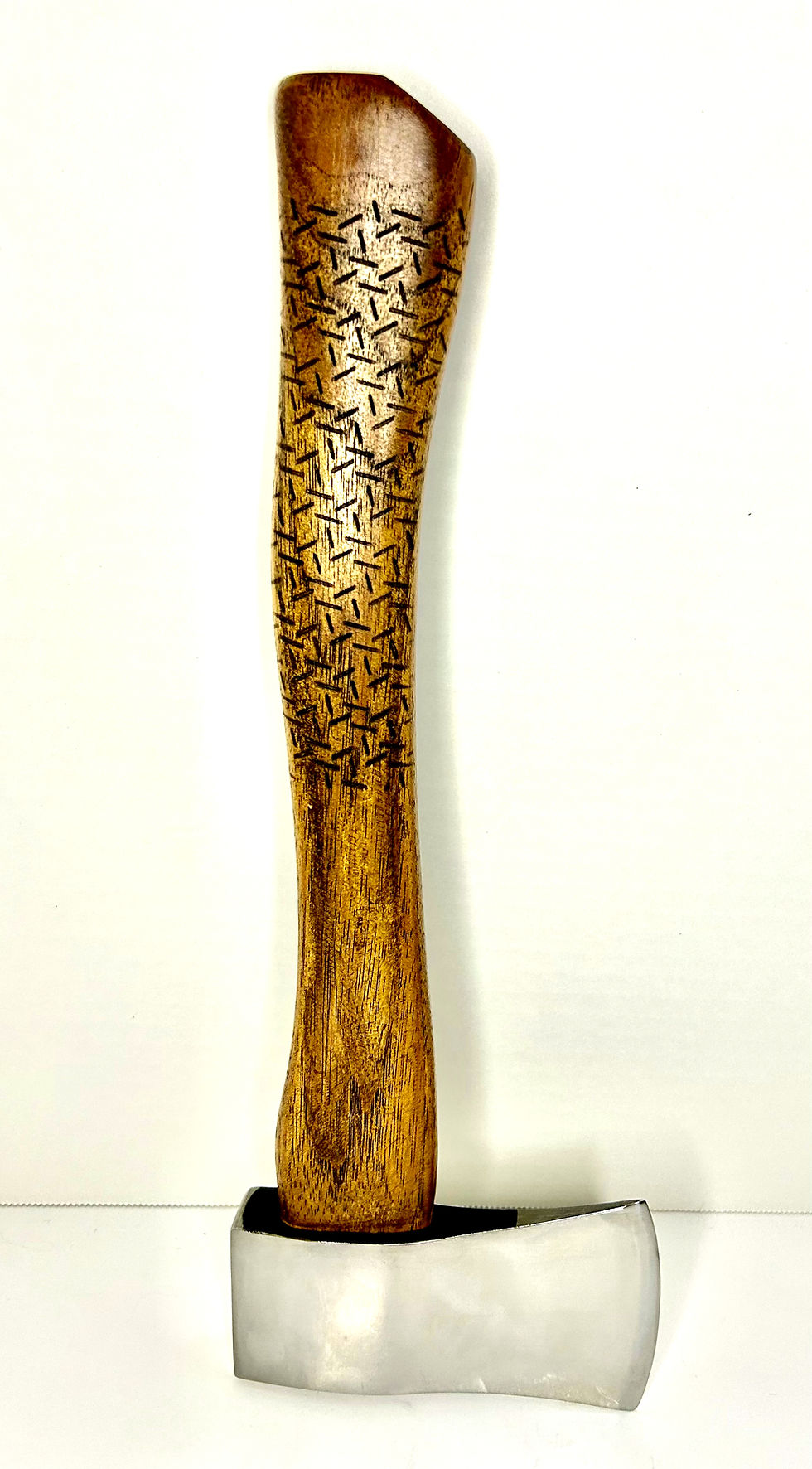 Thumbnail: The Trailwarden Rone Creek 1.25LB Hatchet |  Early American Finish USA Made