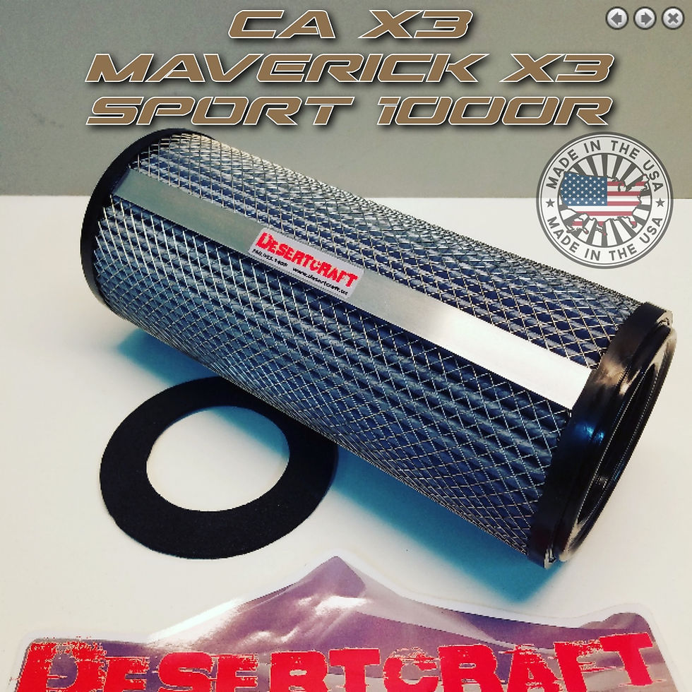 Desertcraft CAM AM Maverick X3 & Sport 1000R Premium Air Filter