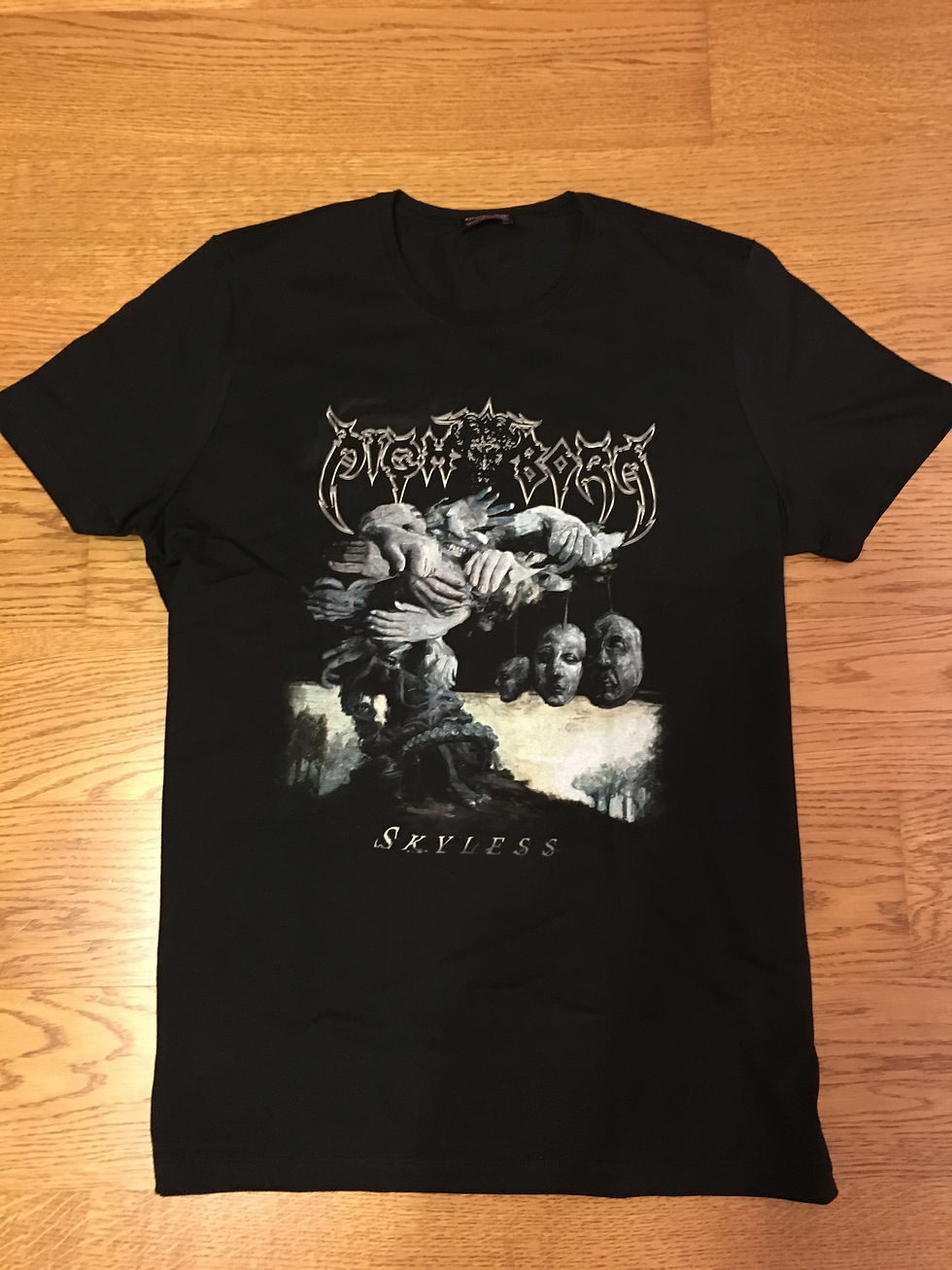 Thumbnail: "Skyless" - Black T-Shirt (Men's)