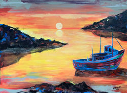 21.Mixeð media on canvas 60x80cm