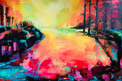 20.Mixeð media on canvas 120x80cm