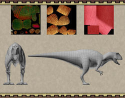 Big AL Wireframe & Textures