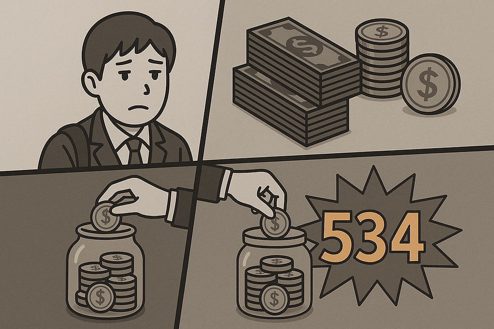 30歲上班族的投資攻略,50萬加每月投1萬,資產變534萬!