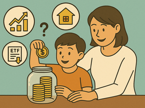 要為小孩投資,該怎麼選擇投資標的?