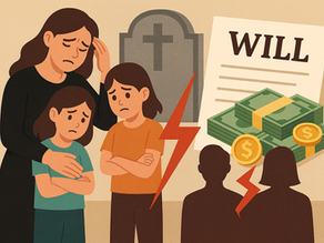 驟然離世,家人、小孩怎麼辦?保險少一步,遺產變爭產!