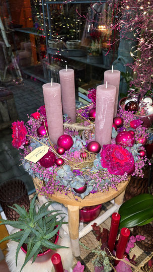 Weihnachtsdeko, Weihnachtsfloristik