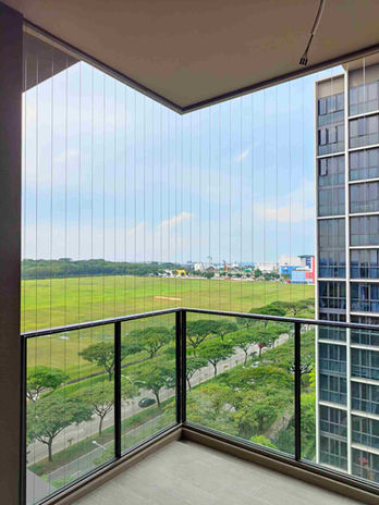 HDB Balcony Invisible Grilles