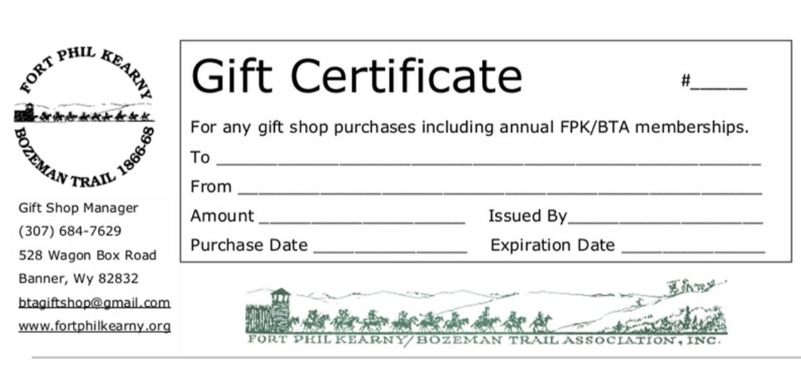 Gift Certificate $100