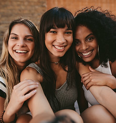 Sorrindo para a câmera