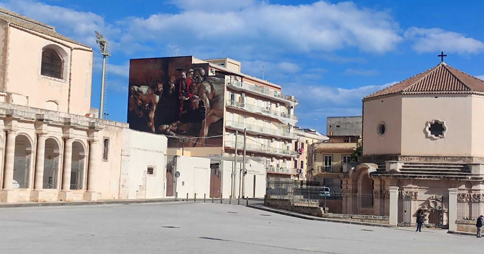 Piazza santa Lucia a Siracusa