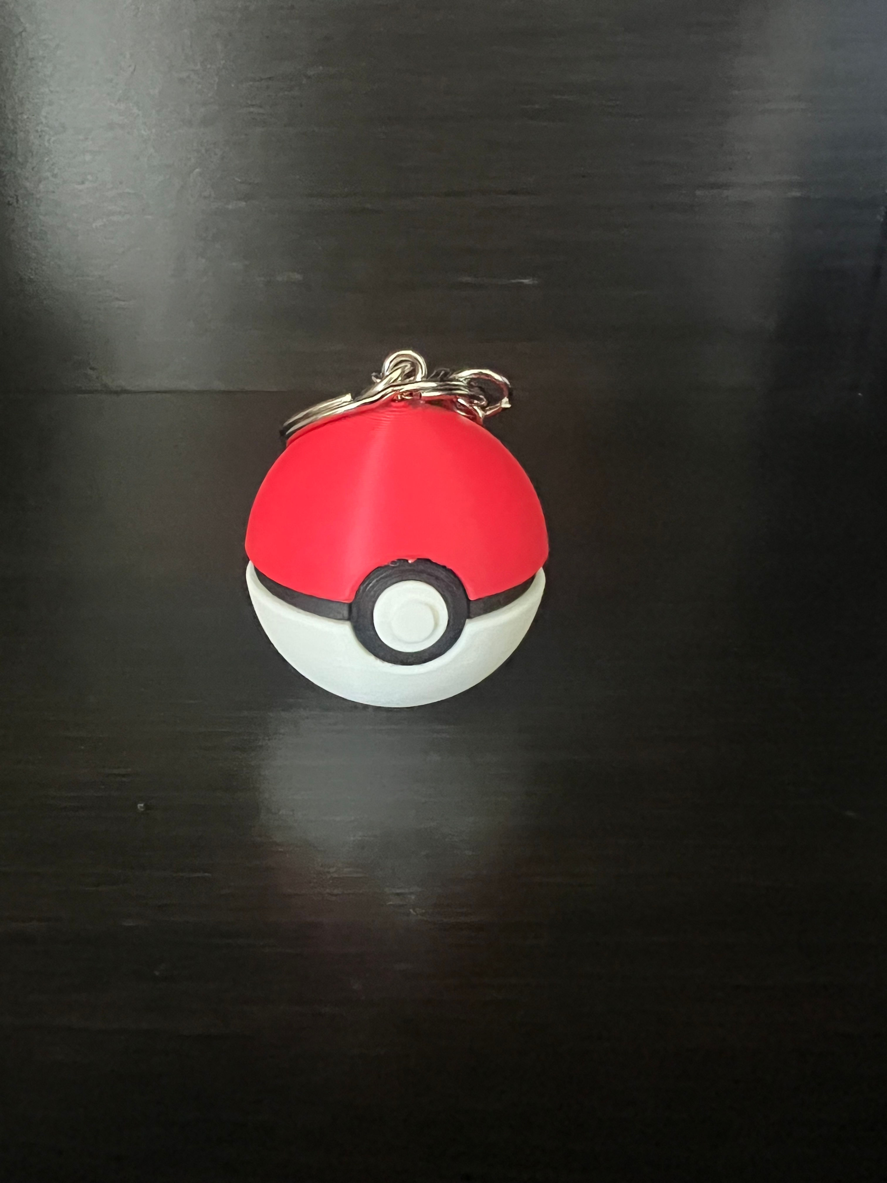 Pokeball Keychain