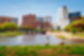 Rochester, Minnesota, USA cityscape on the Zumbro River.jpg