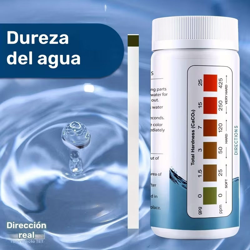 Thumbnail: Tiras Reactivas para Dureza Total del Agua | 100 Tiras