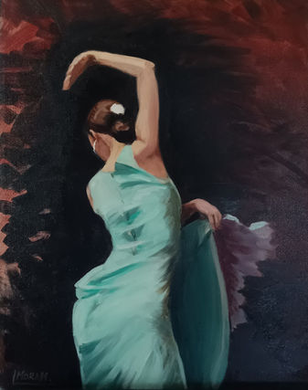 Dancer in Green