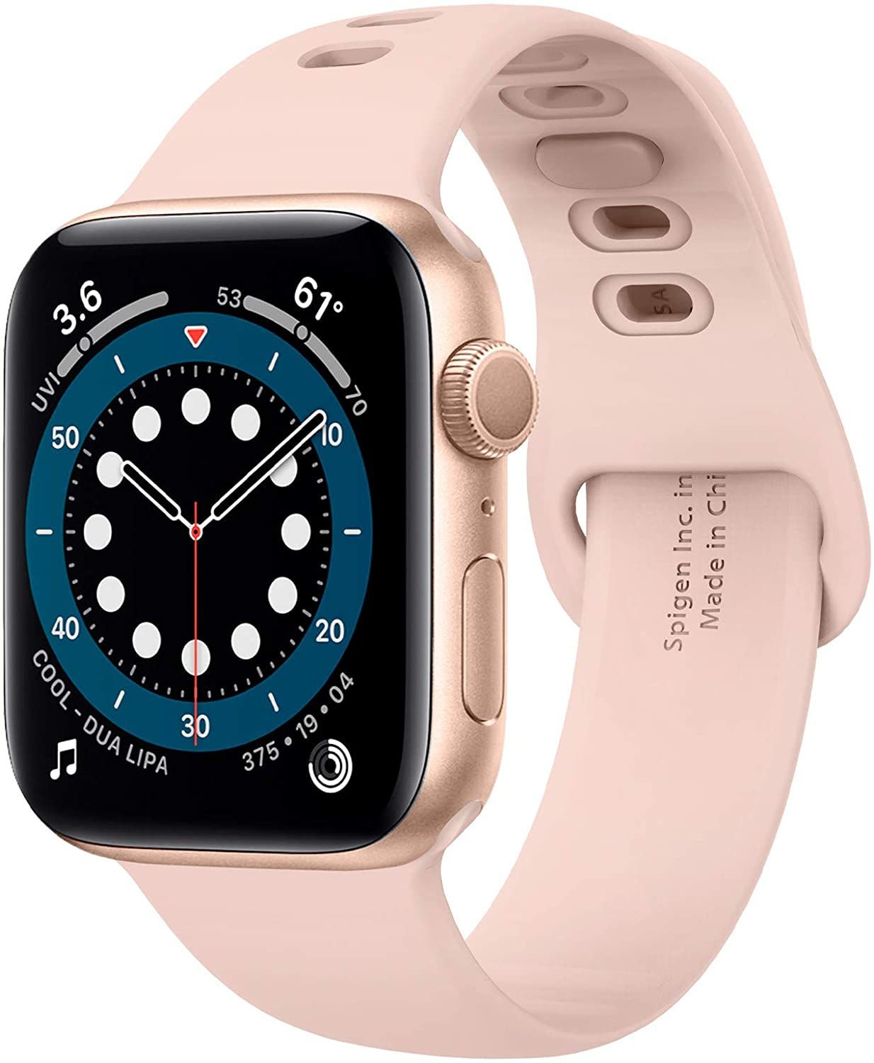 Silicon Apple Watch Band - Rose