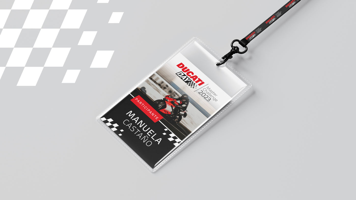 Piezas gráficas de Ducati diseñadas por la agencia Grizzly Brands