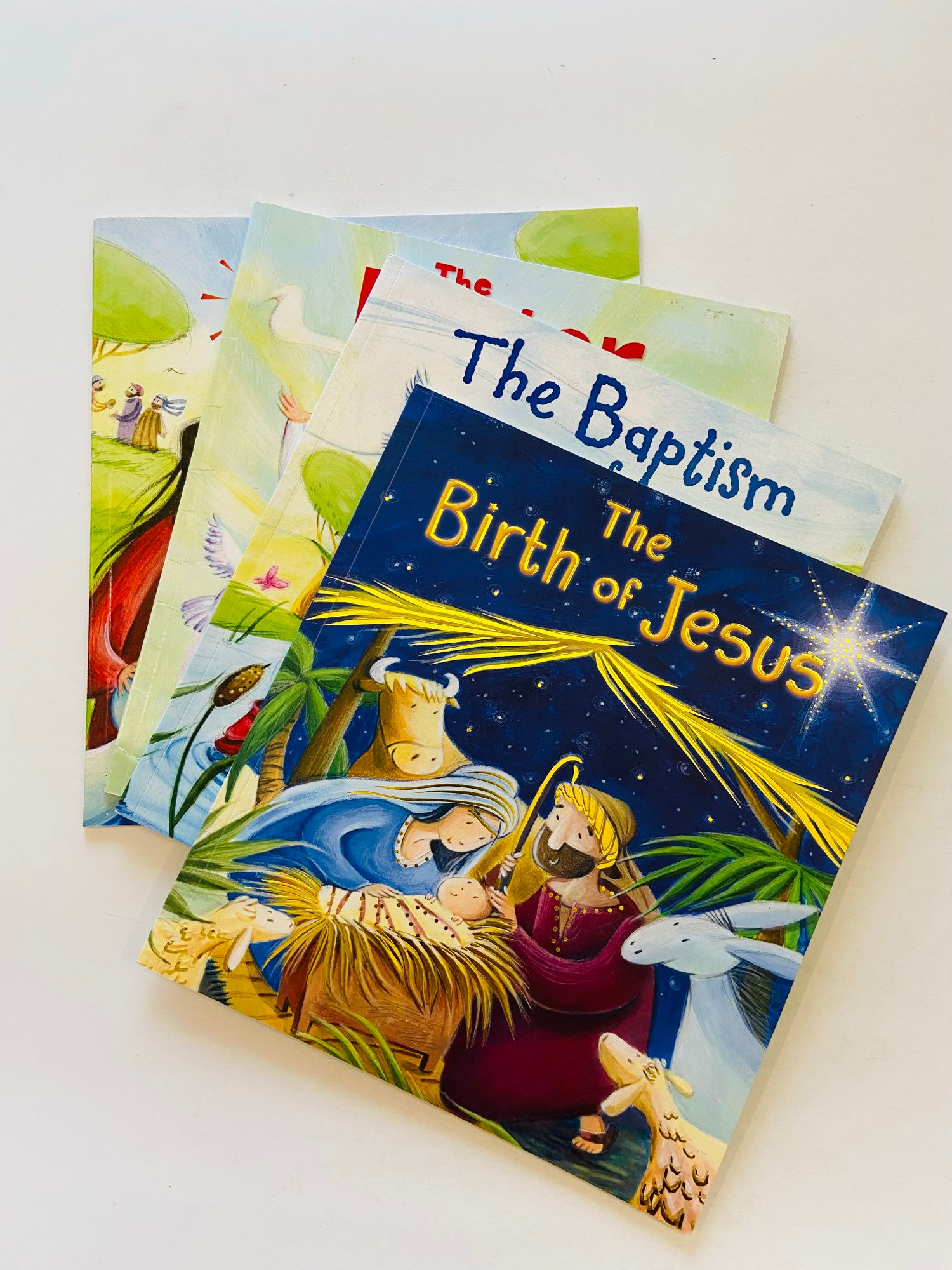 The birth of jesus - 4 Combo books