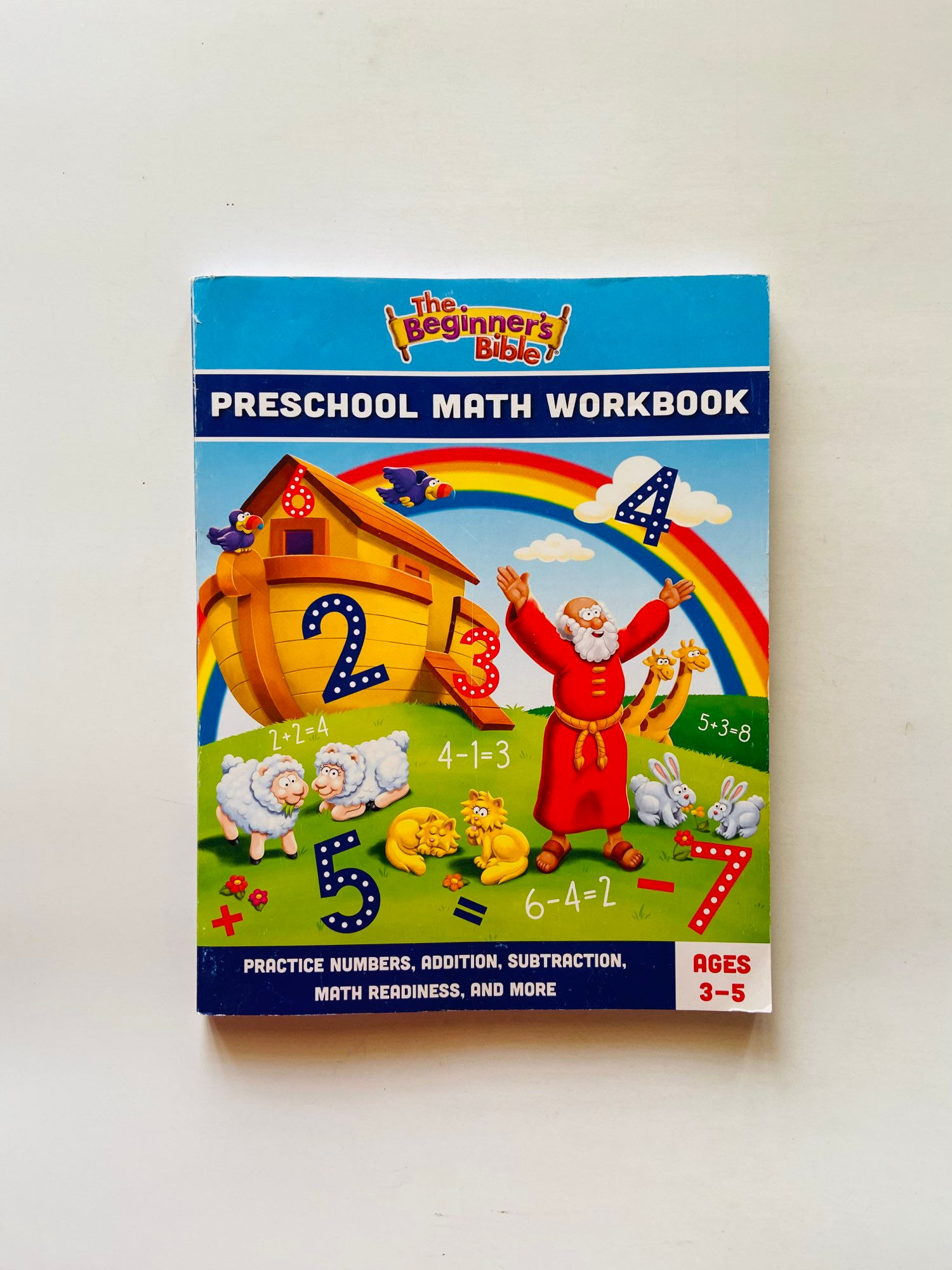 Preschool math workbook
