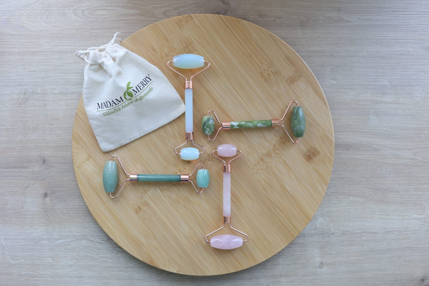 Yüz Roll Masaj Taşları