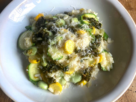 Courgette & Broad Bean Risotto