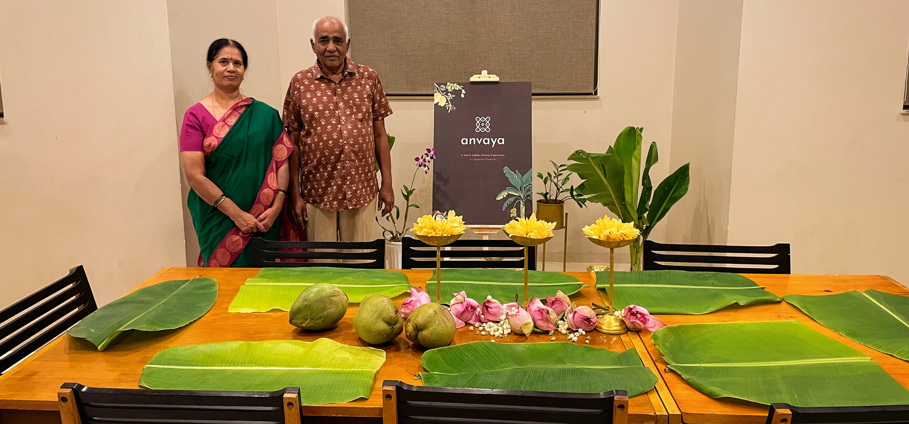 Why are South Indian meals served on banana leaves? Explore the tradition, Ayurveda, sensory science and story behind Anvaya's 13-course banana leaf meal at supper club