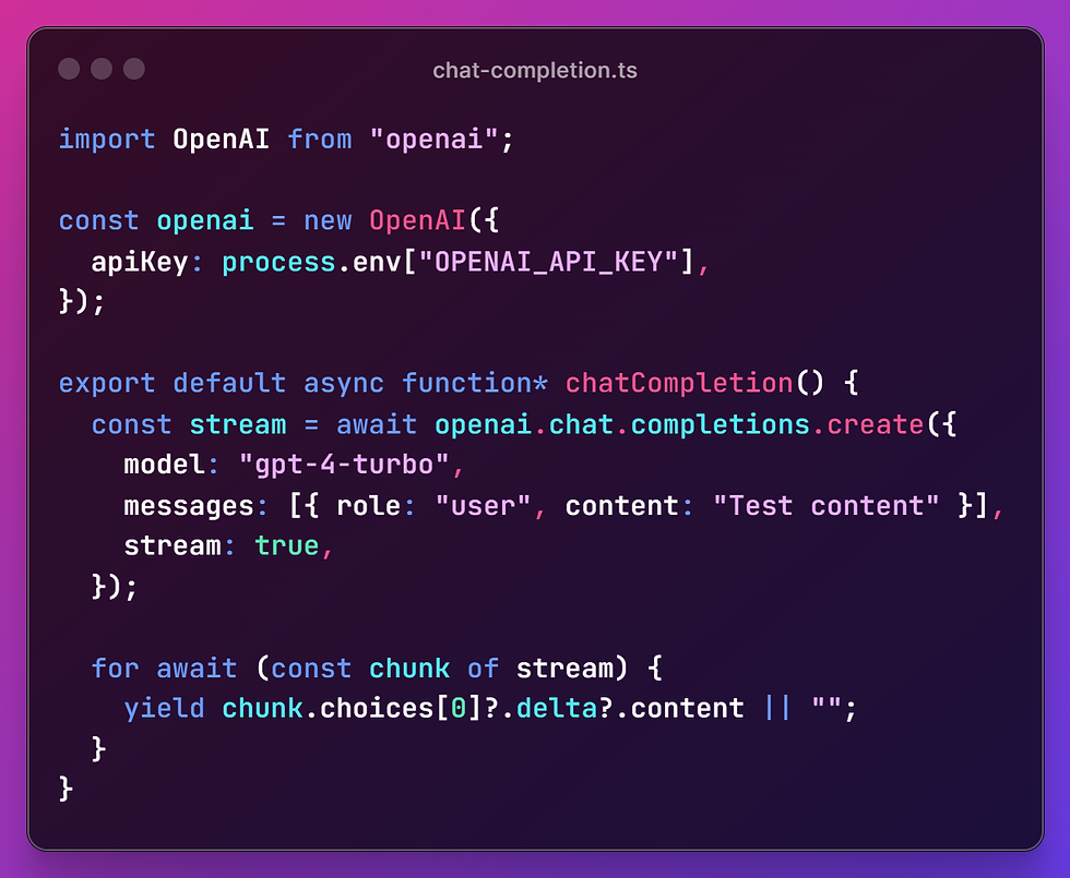 javascript code