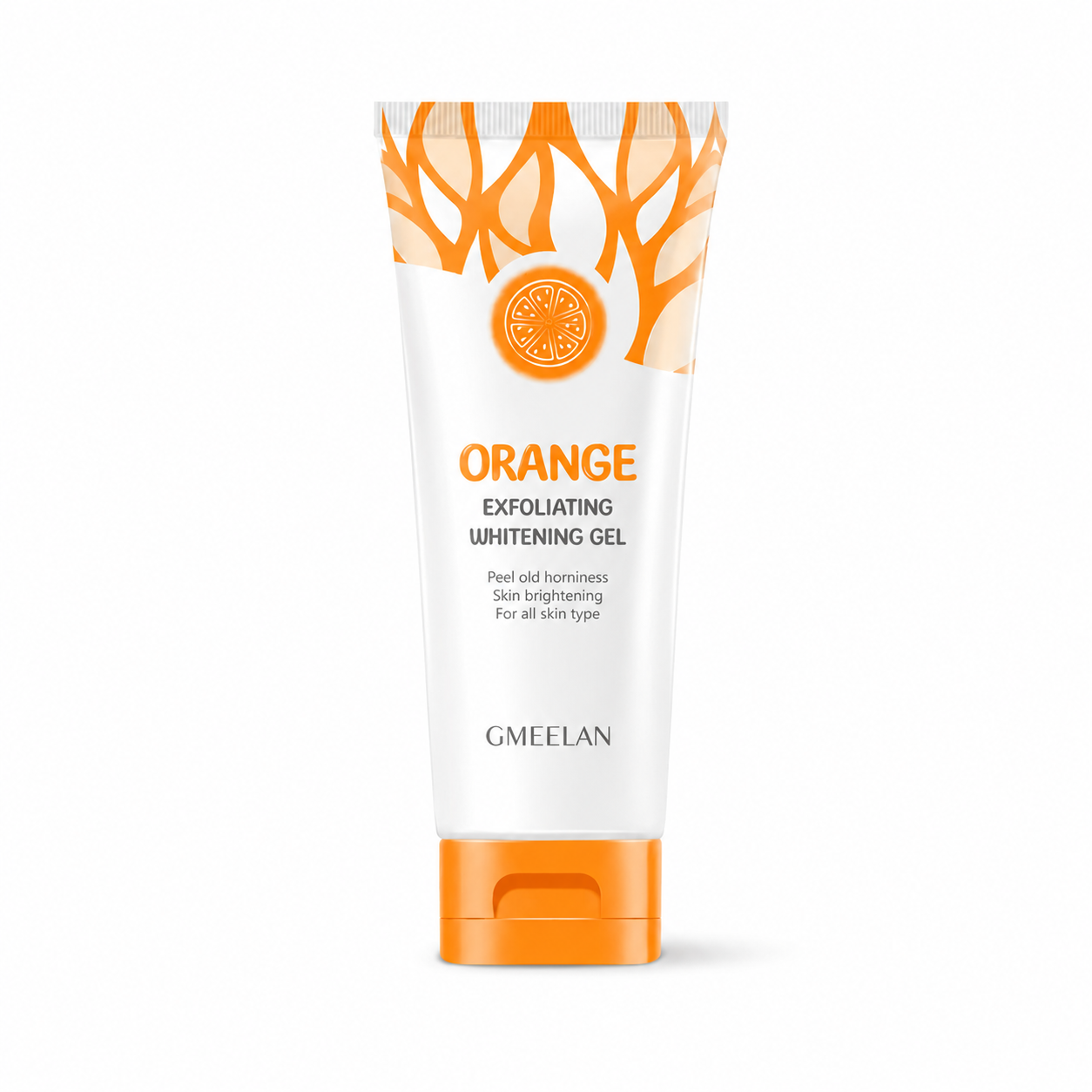 Orange exfoliating gel