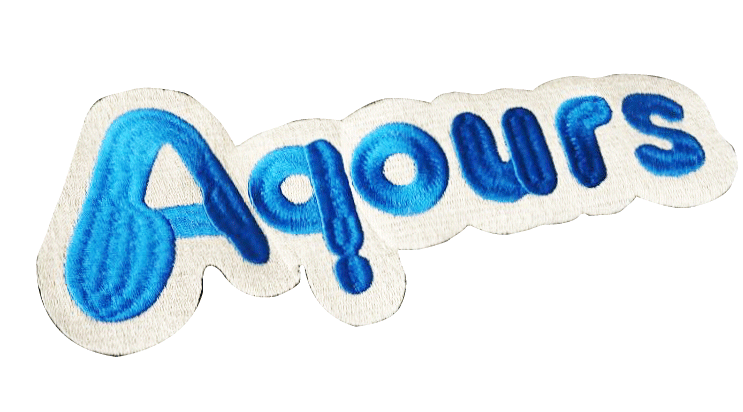 aqoursロゴ刺繍
