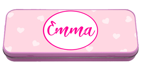 Personalised Pencil Case Tin