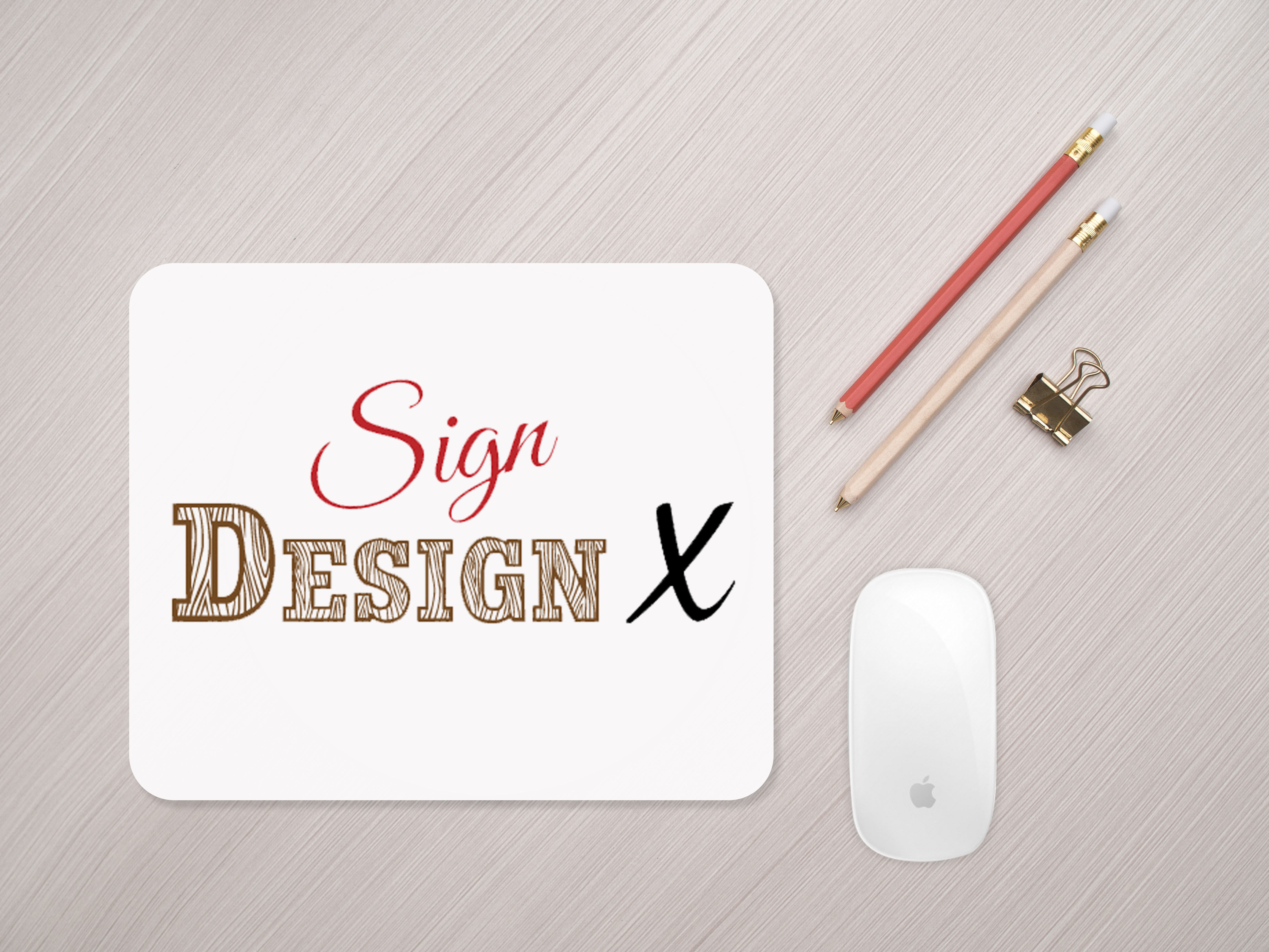 Company Logo Mouse Mat