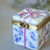 サムネイル： Handmade Porcelain Ring Box | Blue Butterfly Gift Box