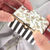 Miniaturbild: Video of handmade porcelain ring box in gold chrysanthemum and black&white stripe design
