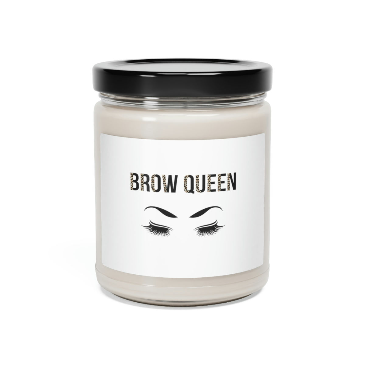 Brow Queen Scented Soy Candle, 9oz