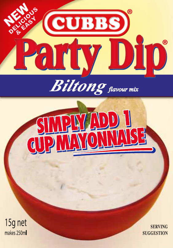 Party Dip - Add Mayonnaise - Biltong Flavour | Cubbs Foods