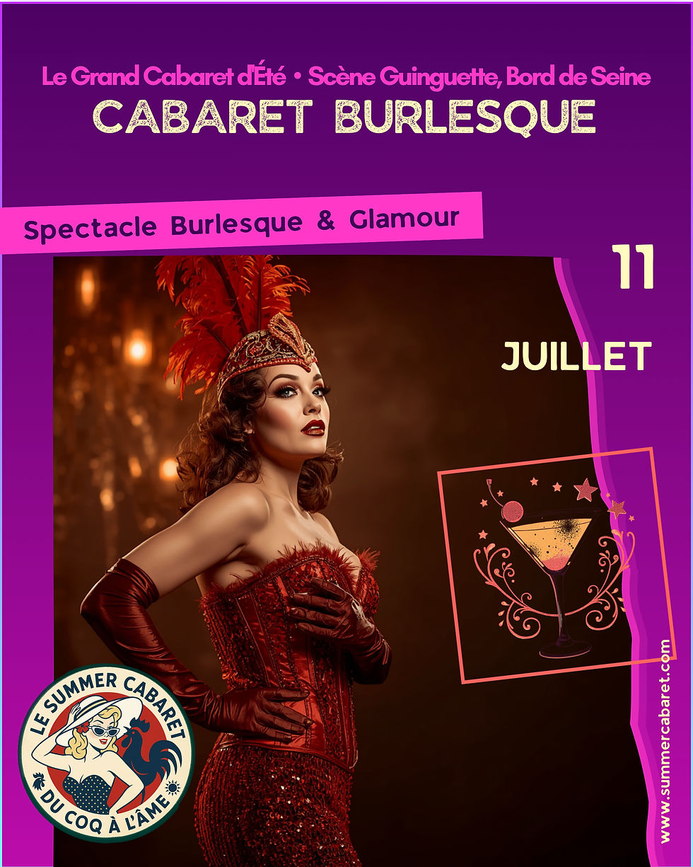 Summer Cabaret burlesque