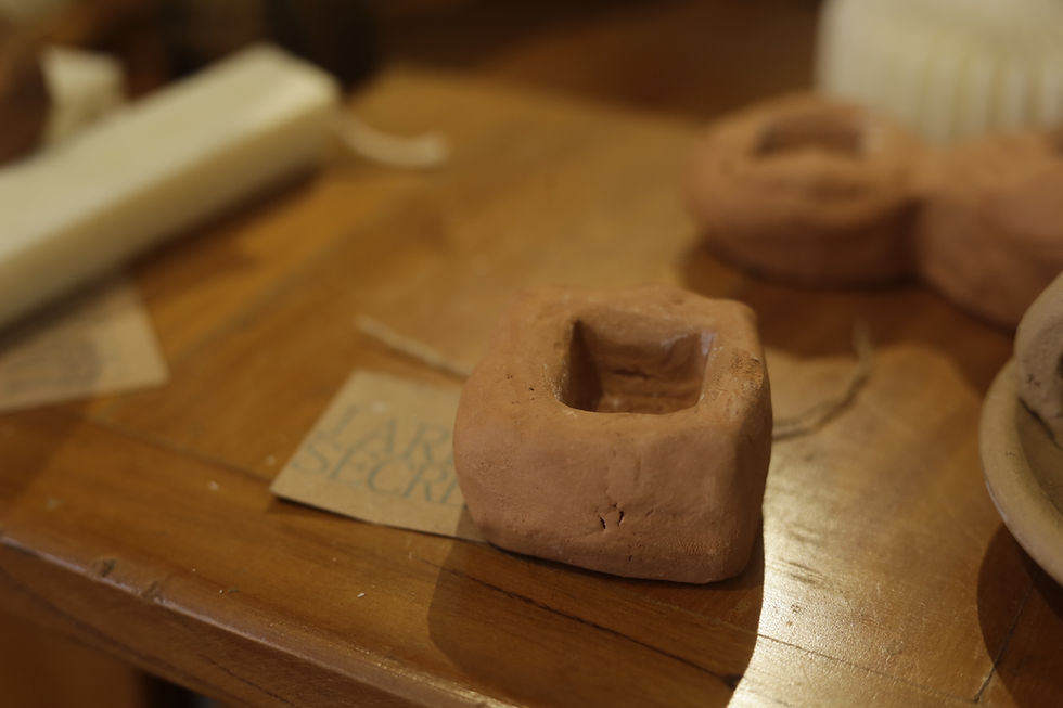 Miniatura: Porta-vela unitário - Frase