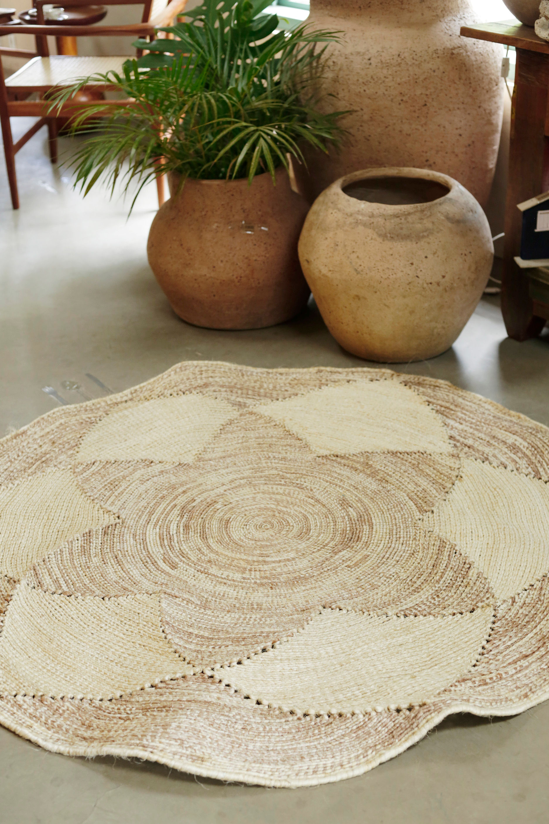 Tapete sisal Natural Redondo G
