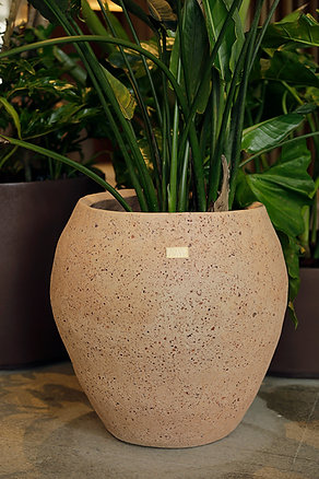 Vaso cerâmica sem borda - 53 x 52x36