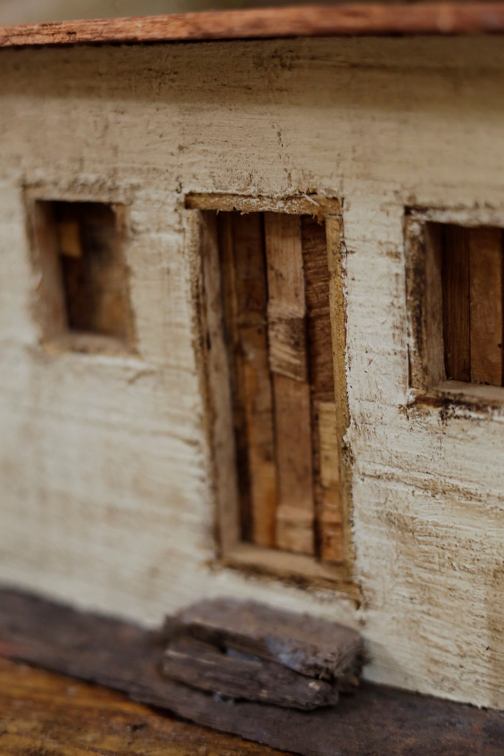 Miniatura: Quadro - Casinha Vilarejo