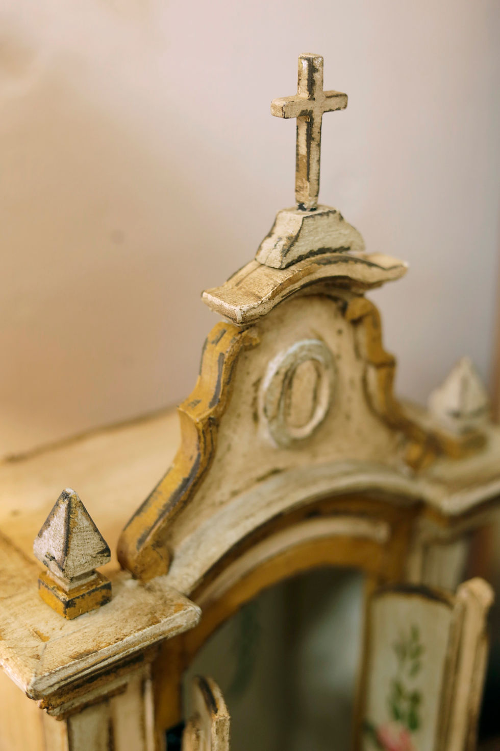 Miniatura: Oratório Barroco Madeira G