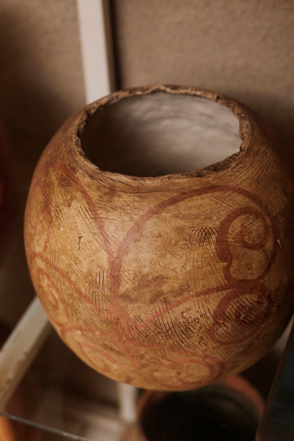Miniatura: Vaso cerâmica - redondo G