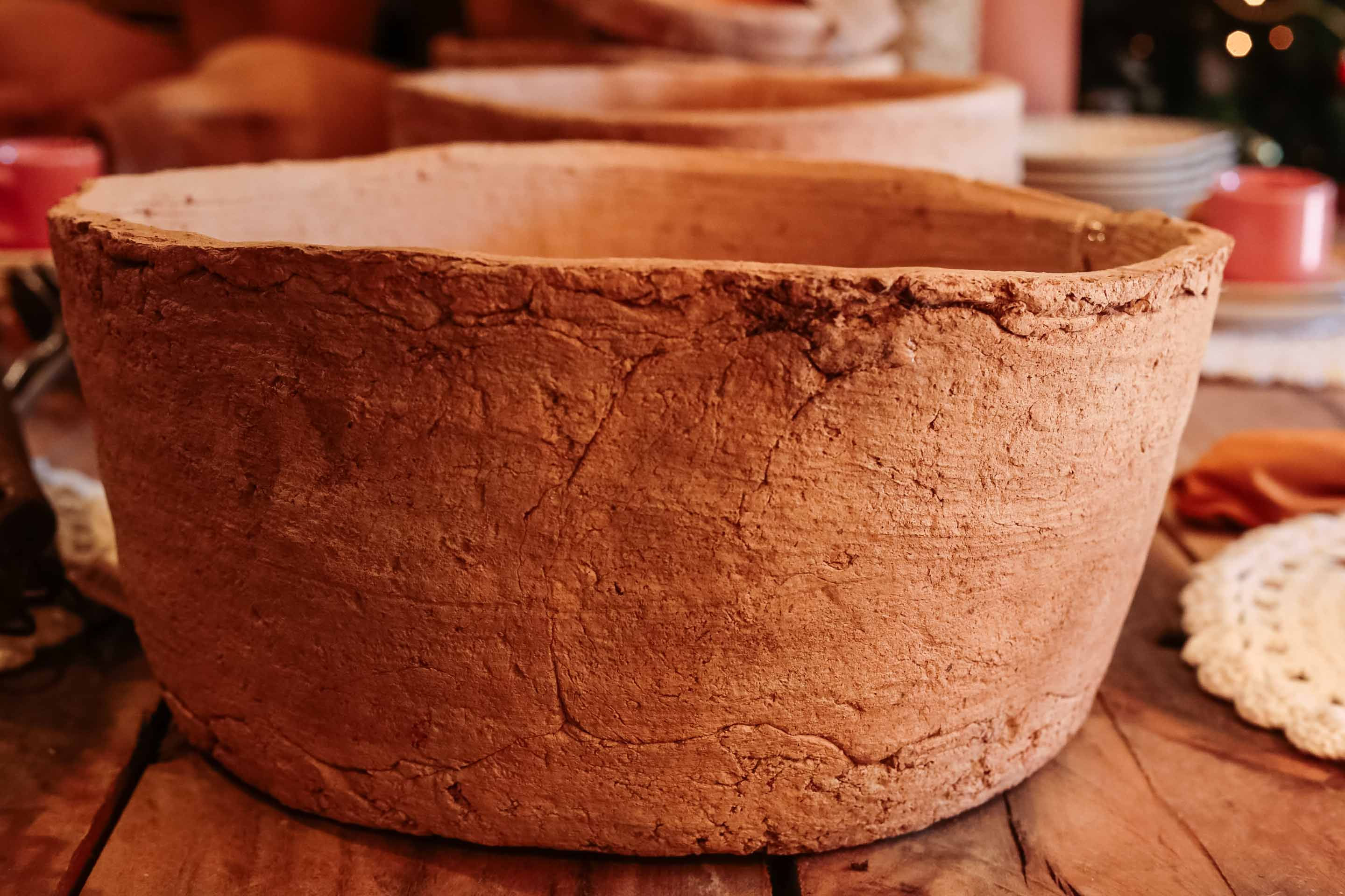 Gamela, cuba para pia, fruteira. Peça cerâmica