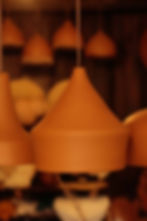 Miniatura: Luminária pendente - cerâmica rústica