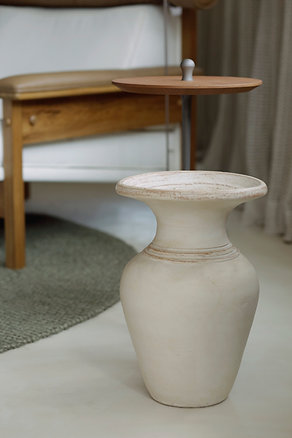 Vaso estilo Indiano - Areia