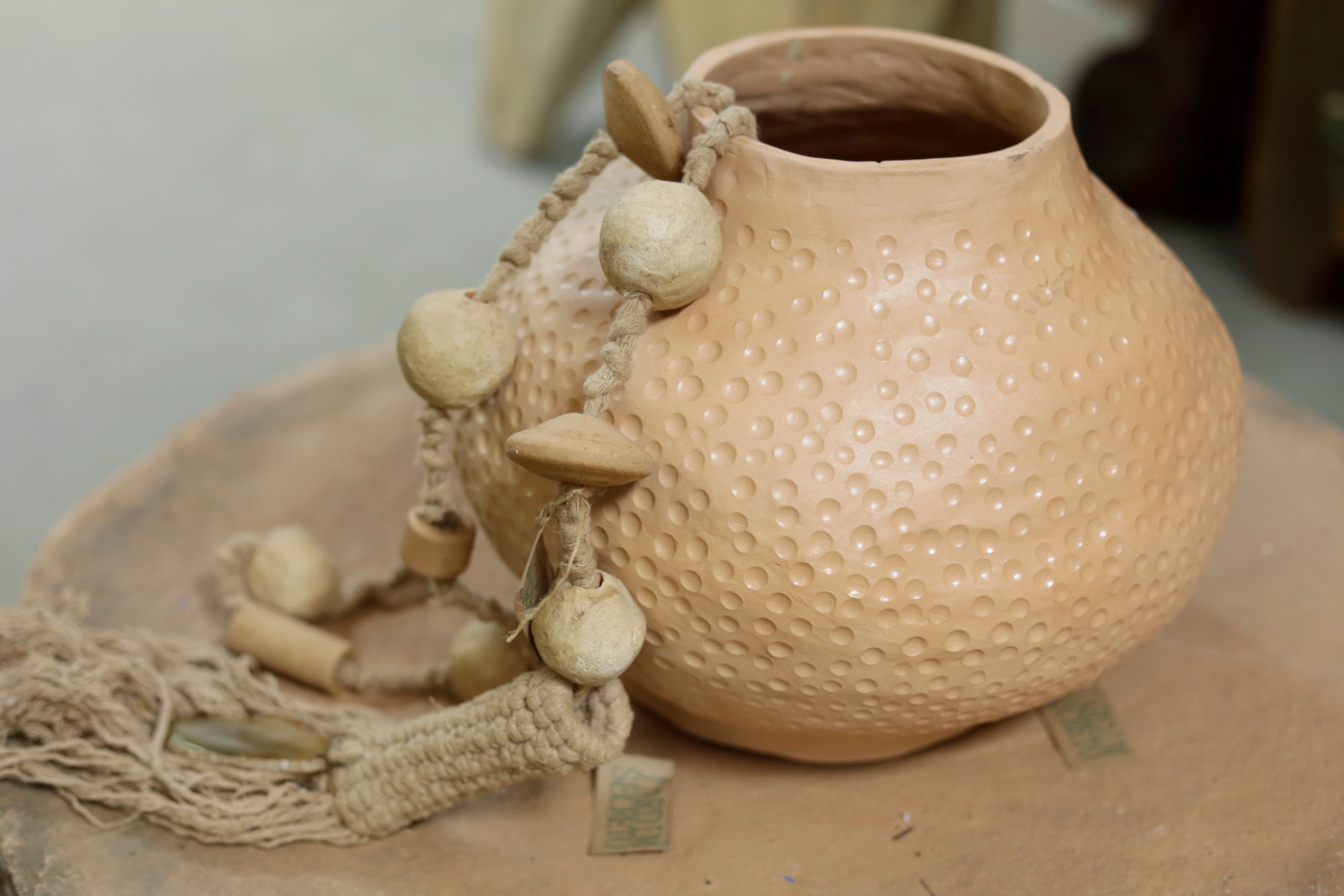 Vaso de Cerâmica Artesanal