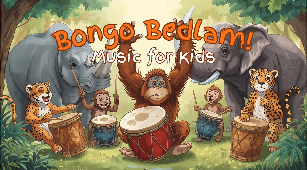 Bongo Activity Bongo Bedlam! Interactive music sessions for kids! | activities for kids