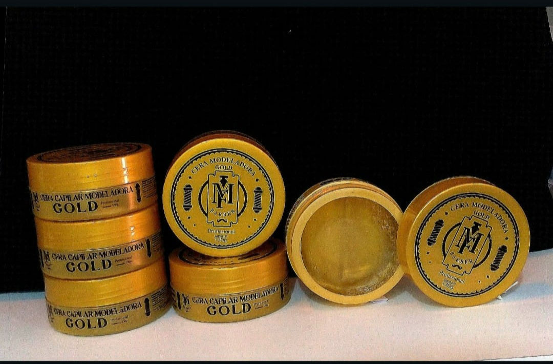 Pomada Modeladora Gold efeito molhado