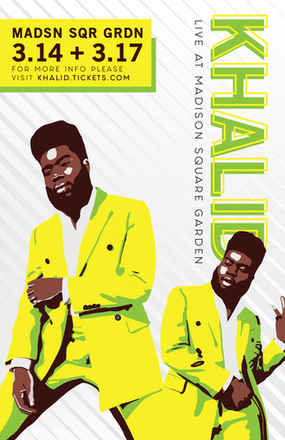 Khalid Concert Posters