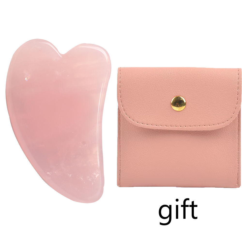 Rose Quartz Facial Sculpting Tool